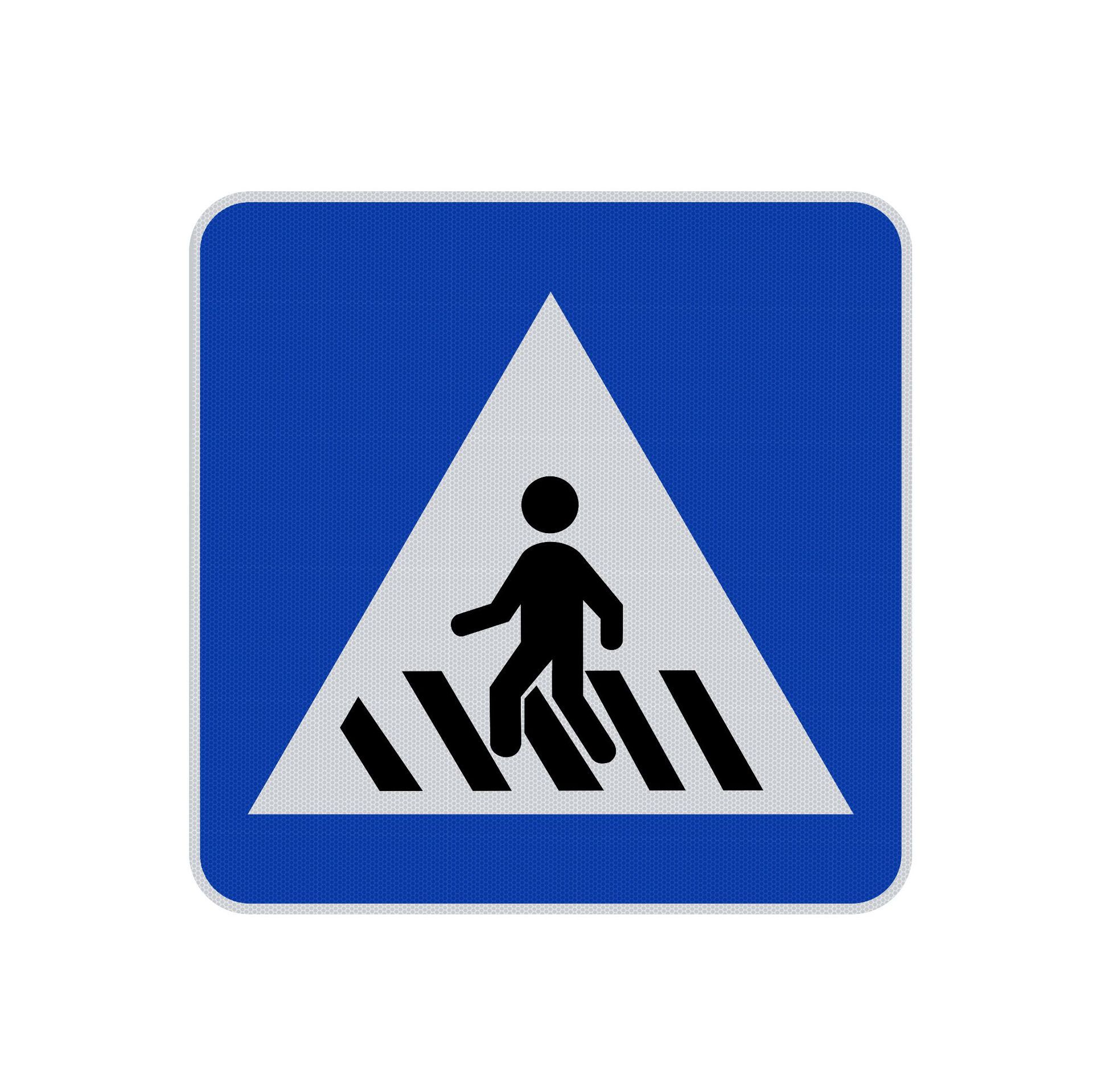 Aluminum Plate Reflective Road Traffic Signs Famous Highway Warning Indicators Plastic Sign Boards