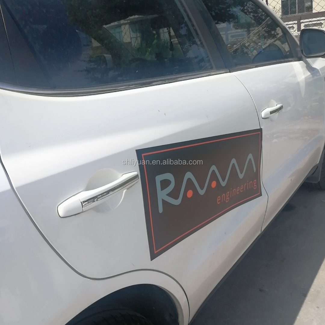 Пользовательские печатные магнитные автомобильные наклейки для продажи