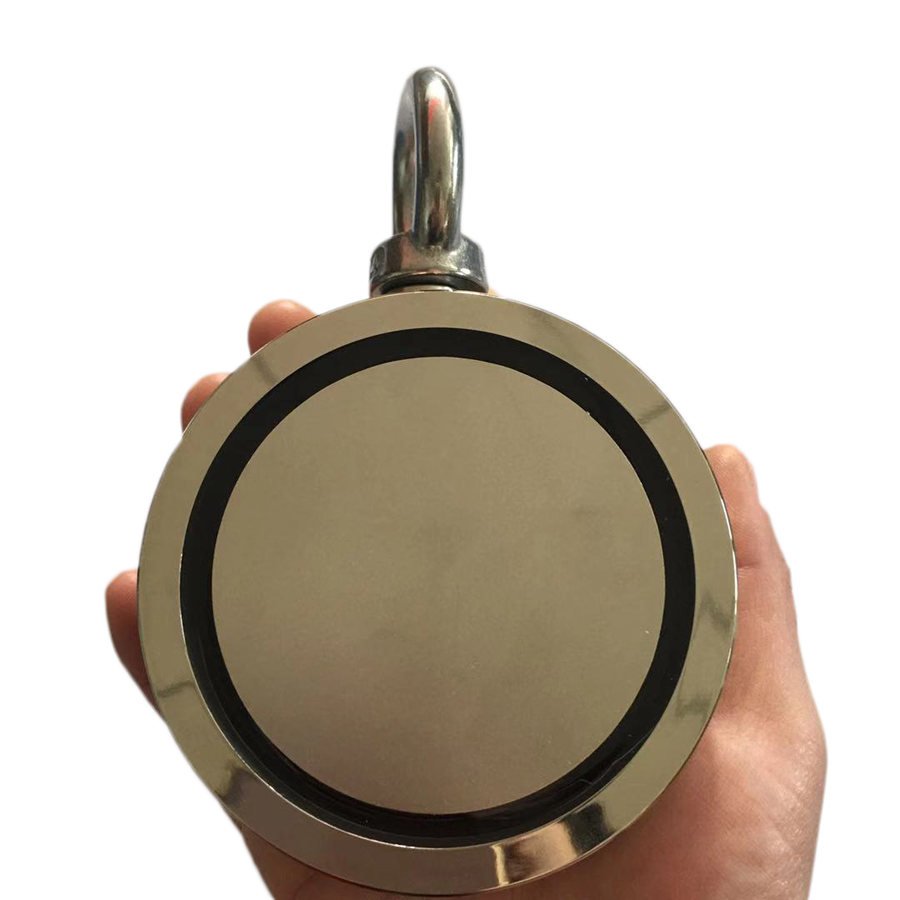 Рыболовный крючок D94mm 300KG, тяговая сила, двусторонний магнит с магнитом