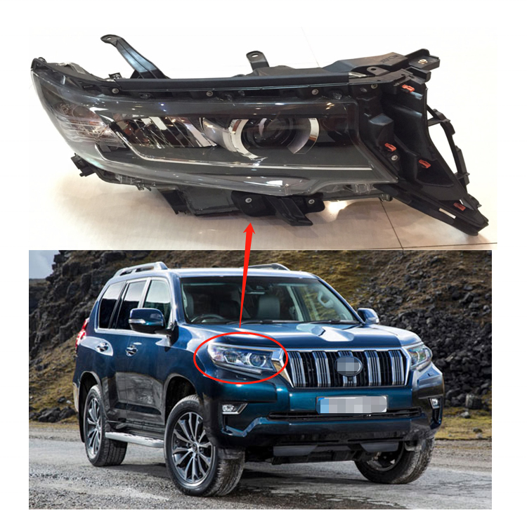 Светодиодная фара 81130-60N00 81170-60N00, фара для Land Cruiser Prado 150 FJ150 GRJ150 2018-