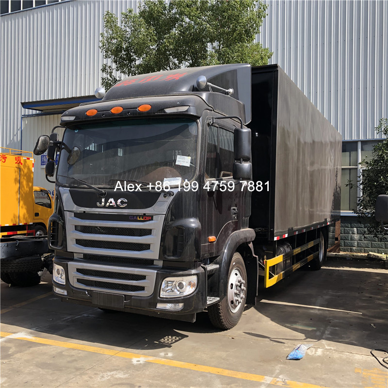 4x2 JAC 7-8m мобильный сценический грузовик для продажи