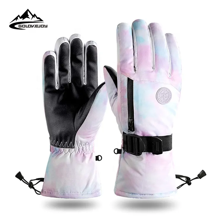 GOLOVEJOY SK17 Wholesales New Hot Selling High Quality Winter Riding Snowboard Velvet Keep Warm Waterproof Ski Outdoor Gloves