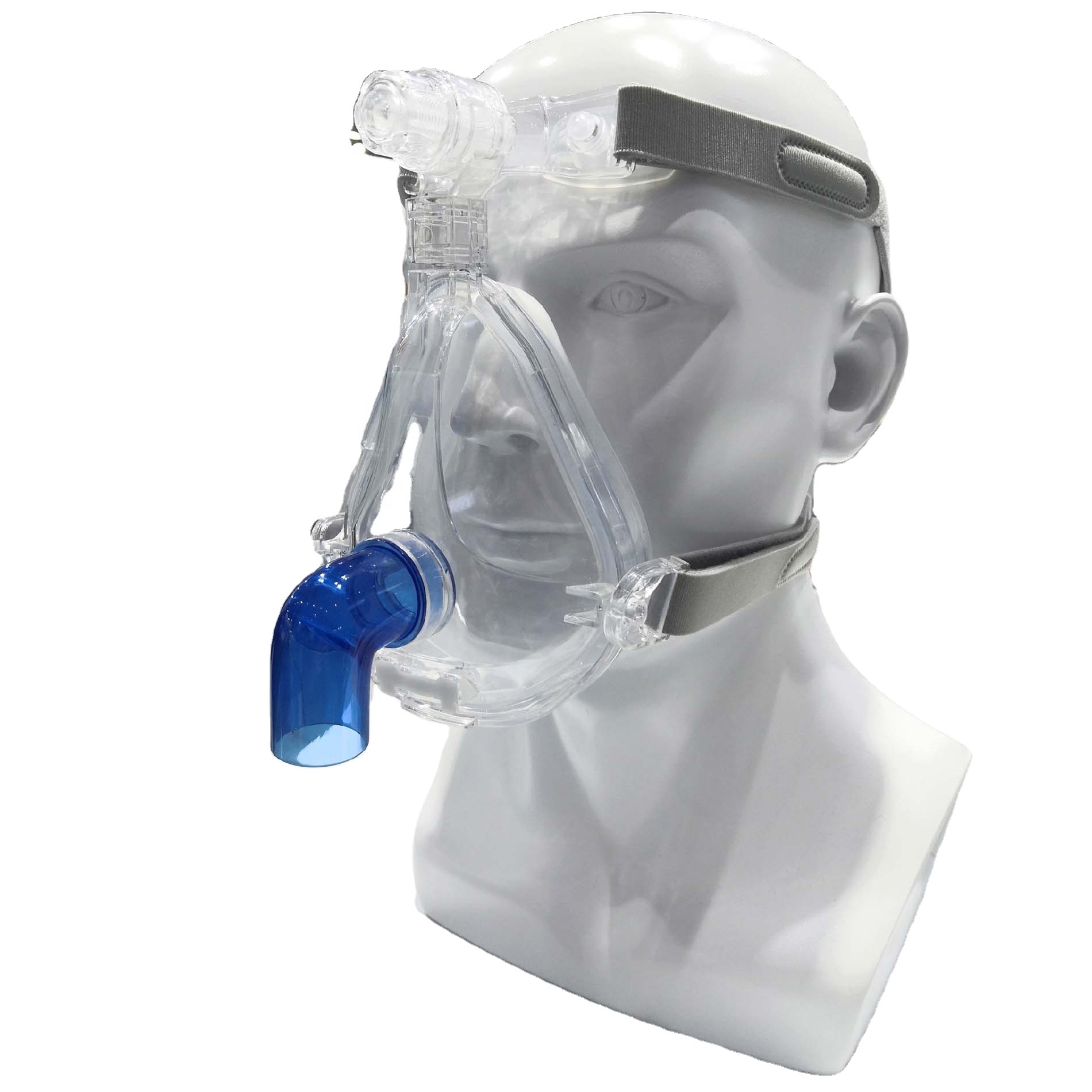 ICU Full face Mask Portable machine Respironics CPAP BIPAP/ Headgear Nasal Breathing/Oxygen Mask