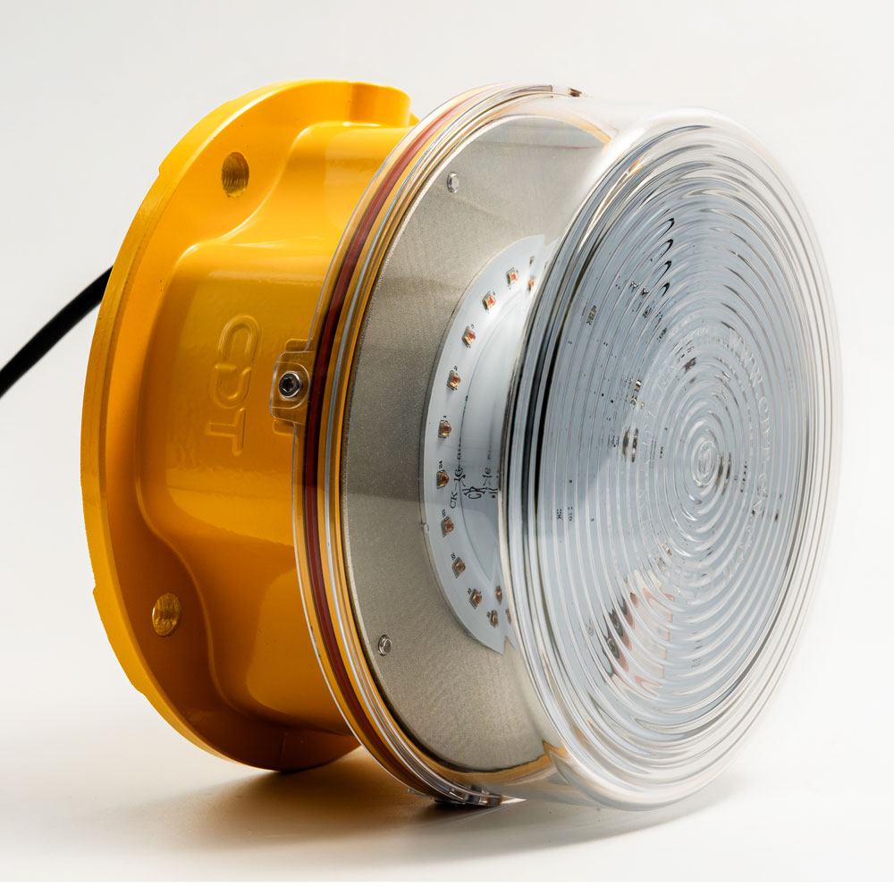 ICAO Standard Helipad White LED Heliport omnidirectional flashing white beacon