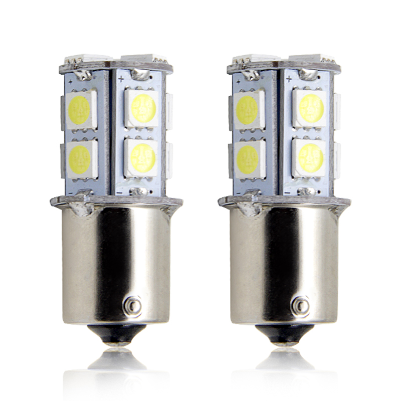 Светодиодные Автомобильные тормозные лампы T20 S25 5050 13SMD светодиодные лампы для автомобиля