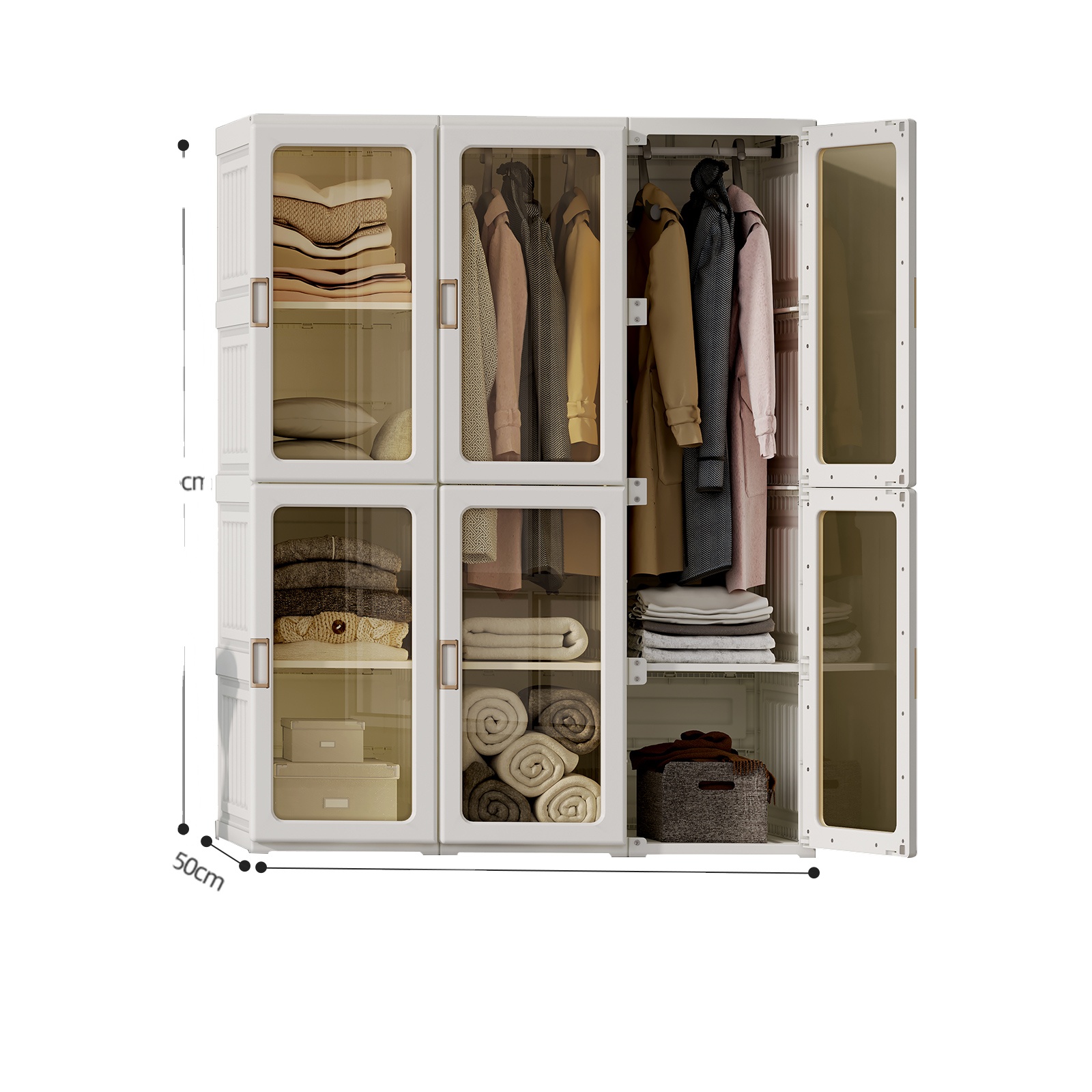 ANTBOX Chinese MAYI BOX made collapsible Kids Wardrobe for closet baby use as bedroom cabinet