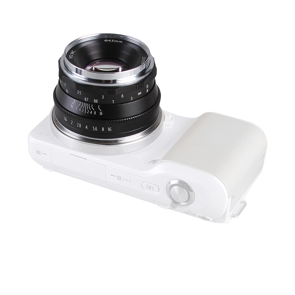 Объектив APSC 35 мм F1.6 для камер canon/nikon
