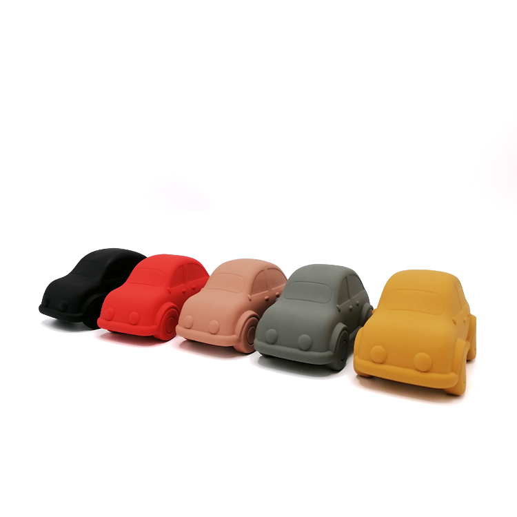 Natural Rubber Latex Baby Toys Made Based on the Small Racing Car Model Very Popular with Babies Multiple Models to Choose