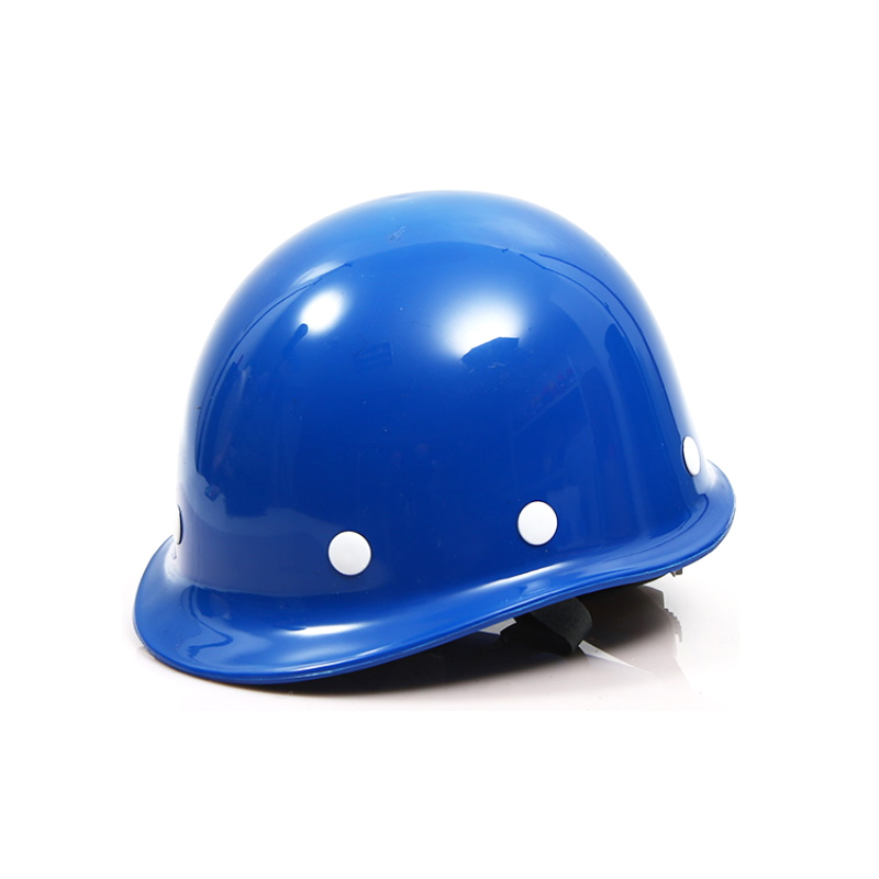 Anti smashing glass fibre safety helmet for engineering construction and labor protection helmet for construction site
