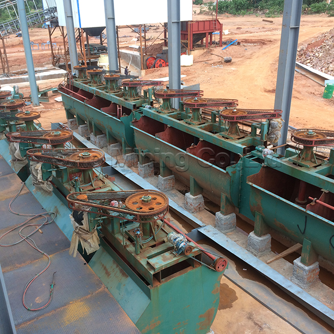 Fluorite/copper/zinc/lead/silver processing plant air flotation machine