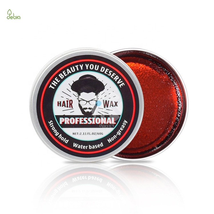 Factory direct sales perfume natural fluffy hair styling hair mud continuous styling solid men's hair mud wax