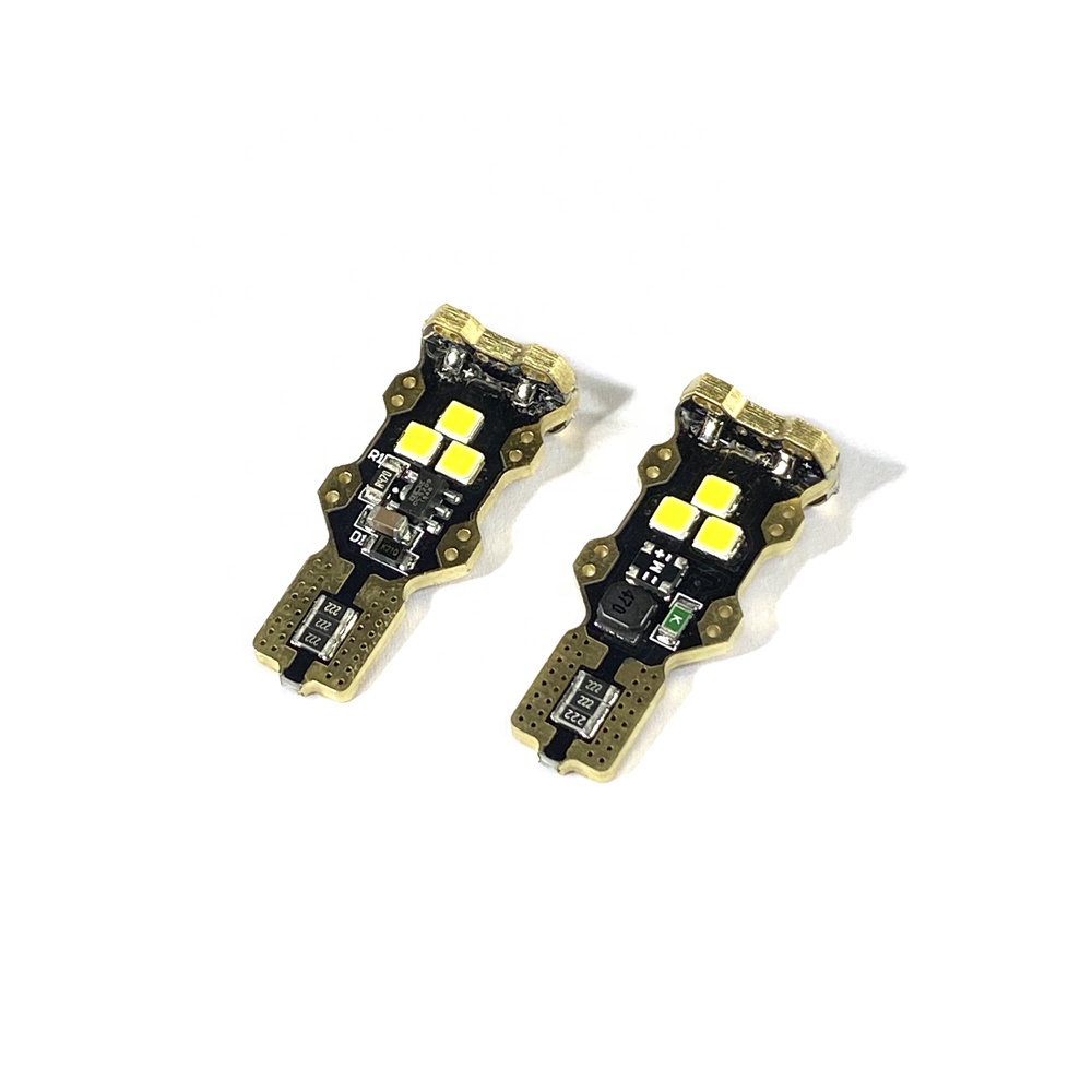 Lanseko N2 canbus t15 led 9SMD 3030 авто лампы 12v 370lm W16W 921 фонарь заднего хода свет резервного освещения