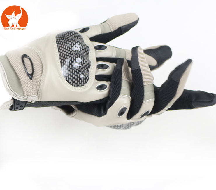 custom outdoor sports riding motocycle protective shell cheap winter waterproof jet ski carbon fiber hard knuckle leather gloves