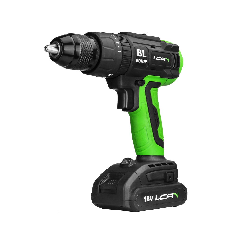 Electric Drill Vcan 18v Brushless Motor Cordless Impact Electric Cordless Power Drills