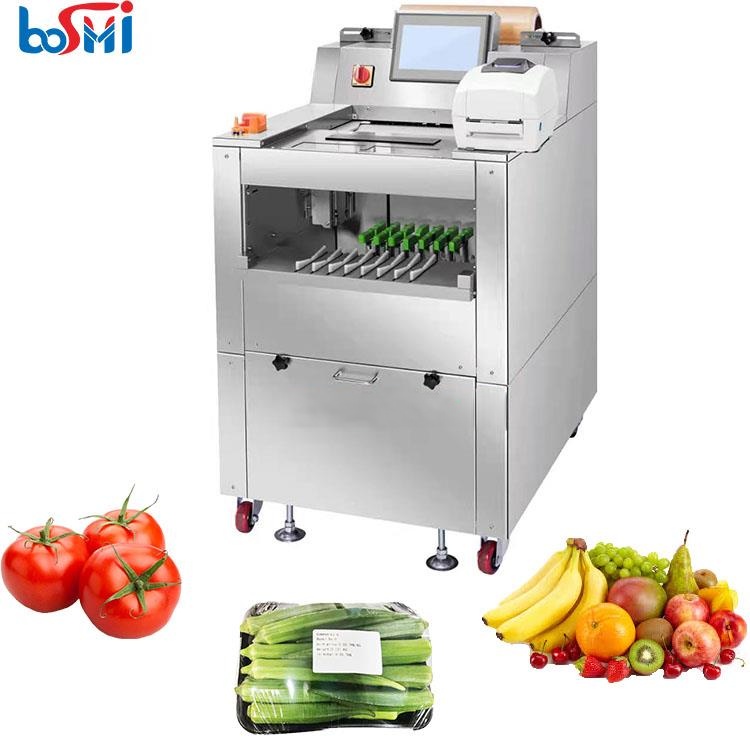 Sea food sushi frozen meat package machine fruit packaging foods machine strech film cling film wrap sealing machine