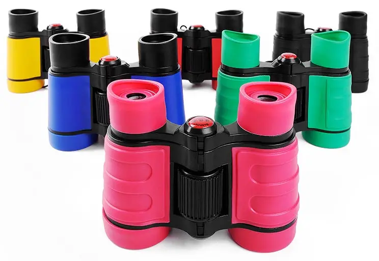 Sports Game Backpack Binoculars Toy Binocuars Cheap 4x30 Plastic Binocular Kids