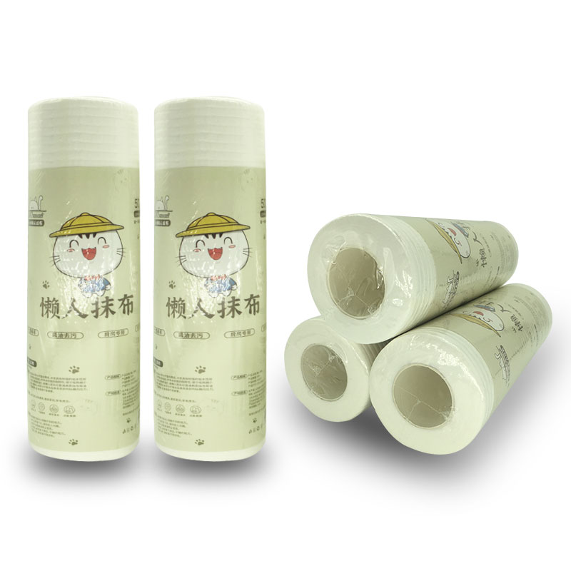 Customized Lint Free Handy Cleaning Wipes Quick Dry Free Cut Cleaning Cloth Wiping Scouring Pads