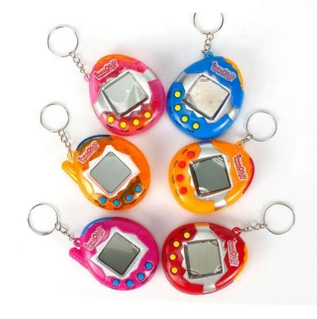 Classical Hot selling Handheld Virtual Pet Game With Keychain Electronic Pet Toy 90S Nostalgic 49 In One Virtual Cyber Toys