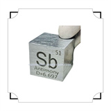Rare Earth Metal Antimony Pellets 2-5mm Antimony Granules 4N 5N Sb Ingots For Experiment Research