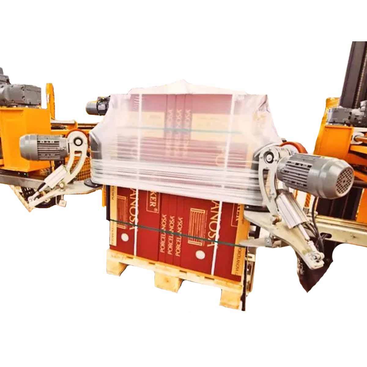Best Price Packaging Wrap Pallet Hood Film PE Machine Stretch Hood Film Transparent Pallet Hood