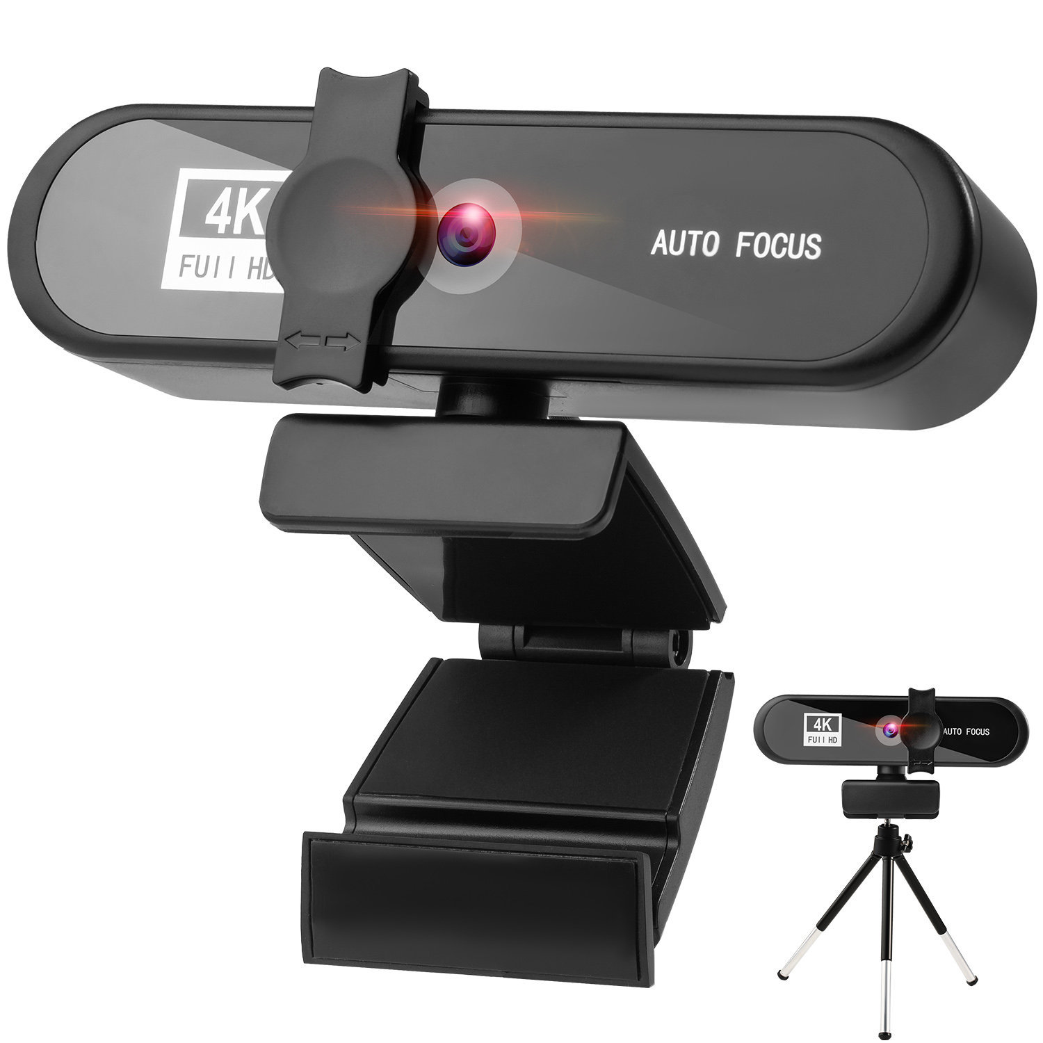 Oem odm веб-камера с автофокусом и бесплатным приводом 4k 1080p Веб-камера 4k со штативом и крышкой конфиденциальности