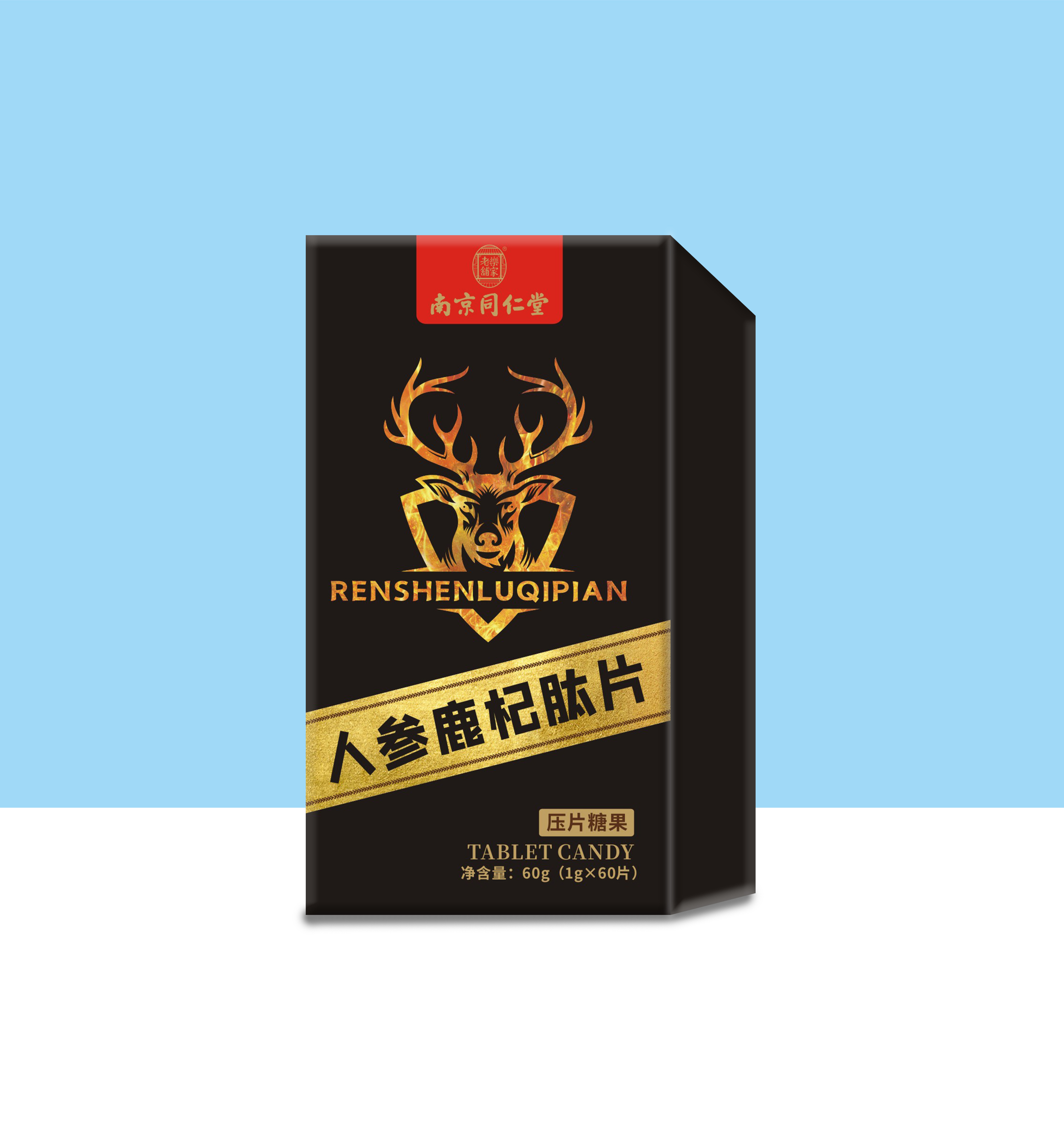 Nanjing Tongrentang ginseng Luqi peptide tablets