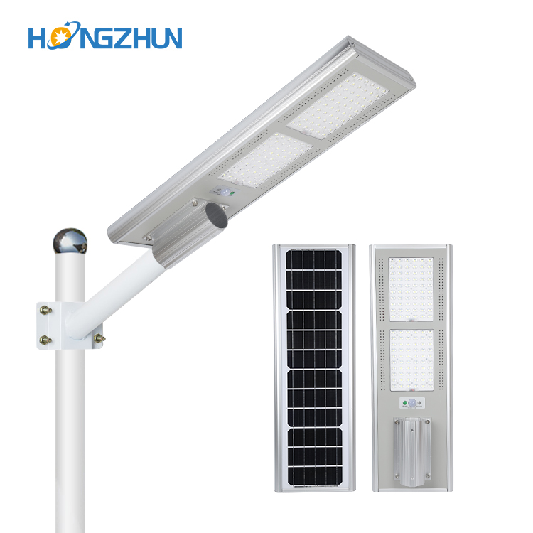 Hot sell outdoor ip65 waterproof 50w 100w 150w all in one integrated led solar road lamp