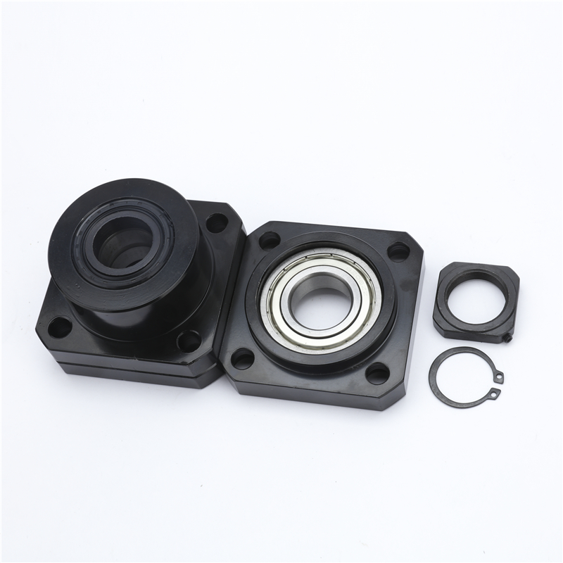 C7 rolled deep groove bearing ball screw support FK15