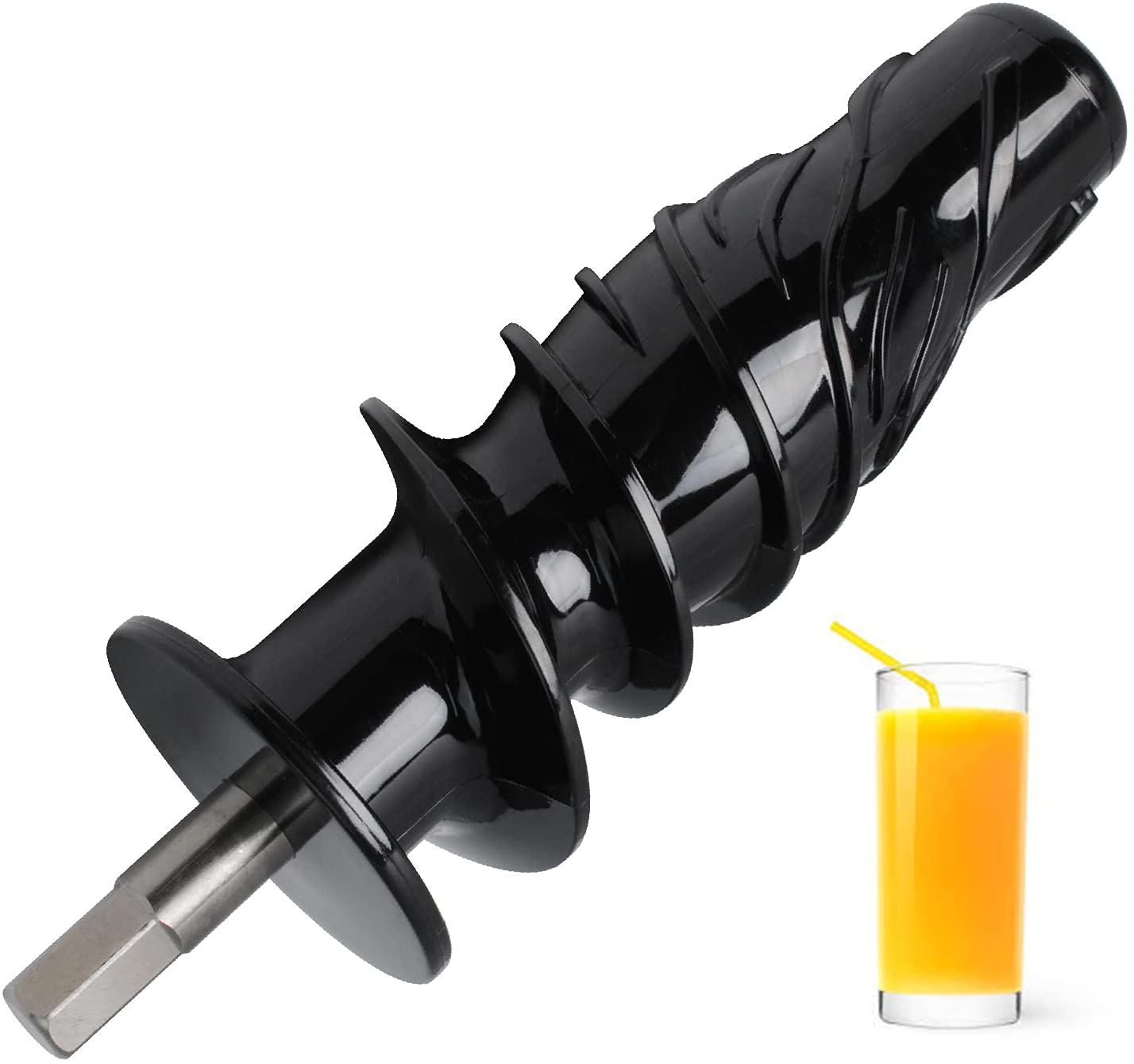 Omega Replacement Auger for 8006 & 8004 Masticating Juicer Single Ultem Gear Juicers Juicer vortex bar