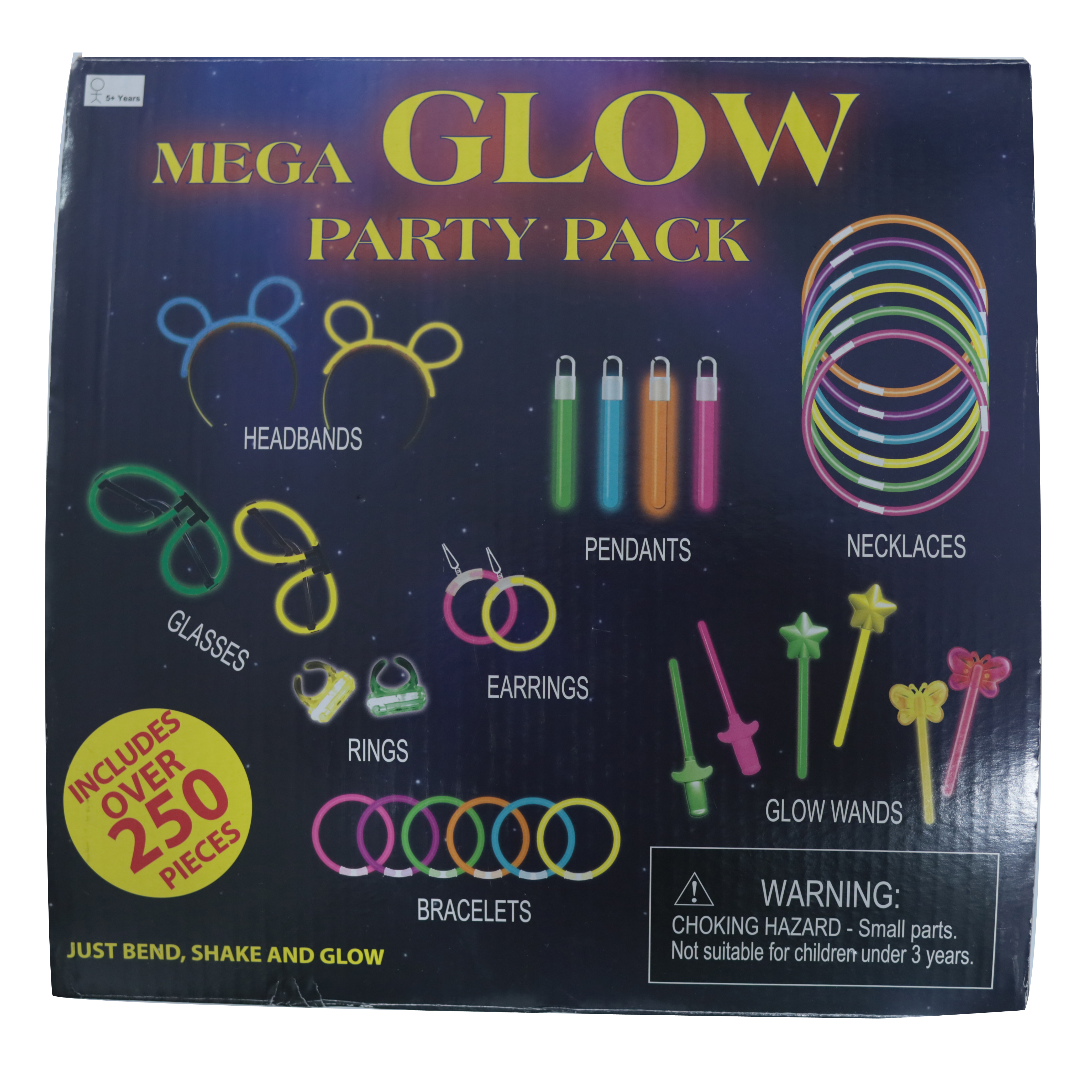 China Event Glow Stick Factori Suppliers 250pcs Glow Stick Packs For Christmas For Party Glow Stick Toys For Children