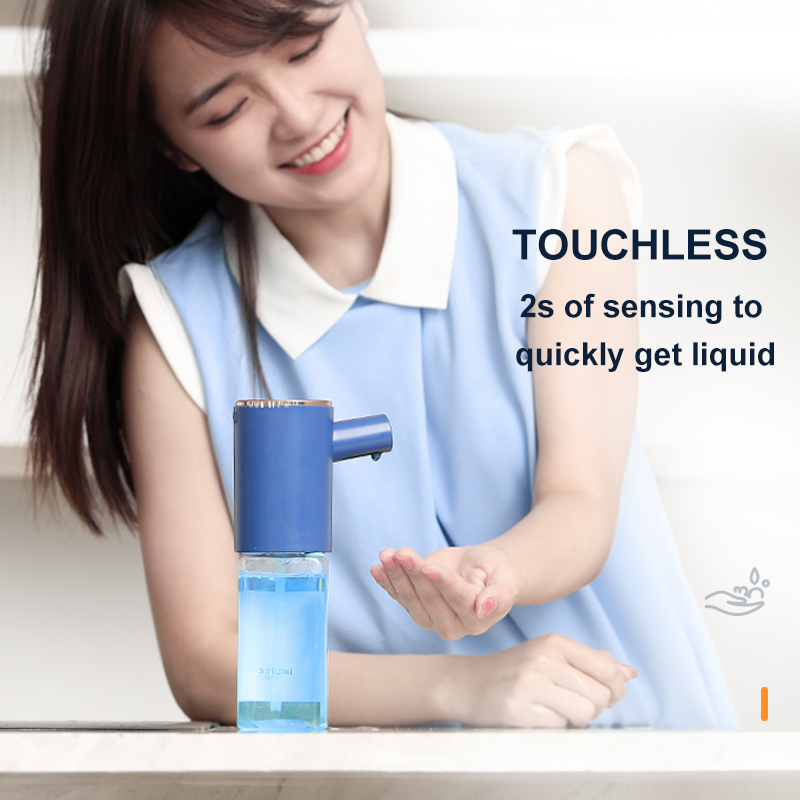Kitchen Touchless USB Automatic Liquid Soap Dispensers, Automatic Alcohol Hand Sanitizer Dispenser