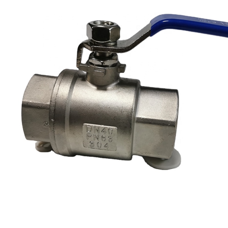Light Weight 2PC SS304 Female Thread Handle Ball Valve