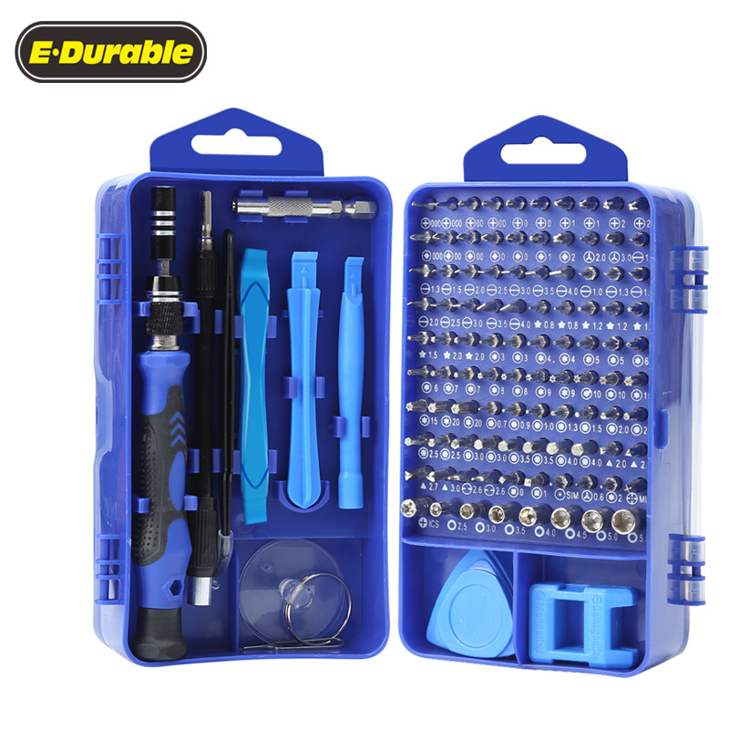 117 in 1 Screwdriver Set Professional Screw driver Bits Kit Magnetic Electronics Repair Tool Set