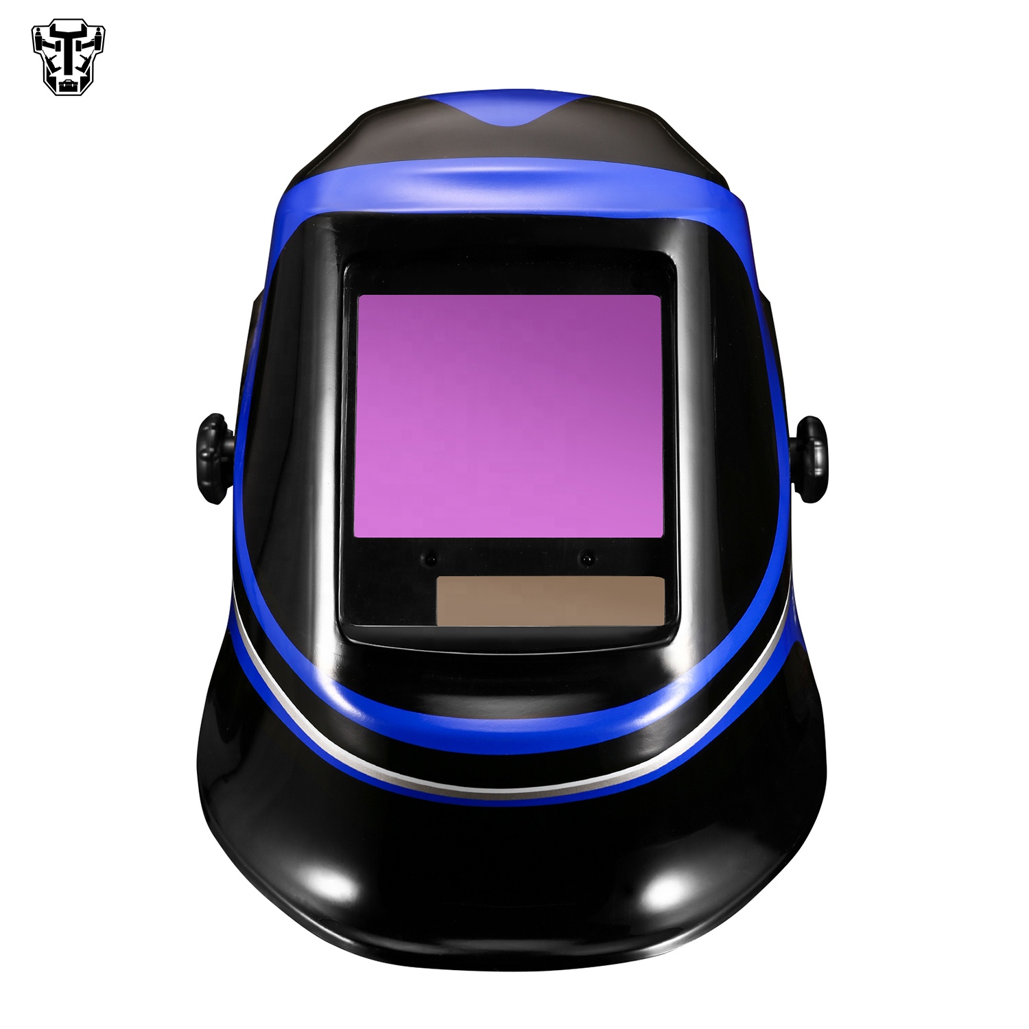 Сварочный шлем DEKO MZ232, супер электрический шлем для MIG MMA, сварочное оборудование, с автоматическим затемнением, на солнечной батарее