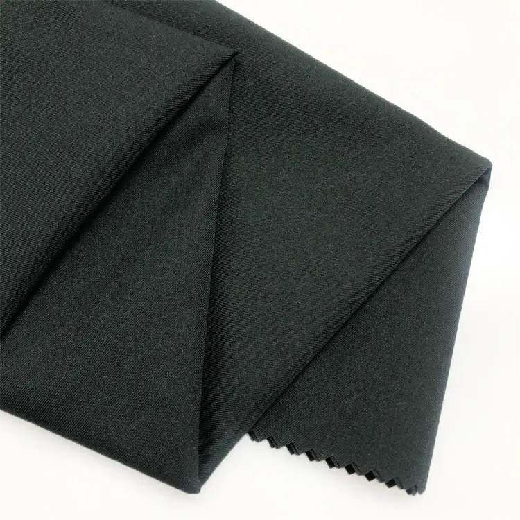 Water Resistant 100% T800 T400 Mechanical Elastian Polyester 4 Way Stretch Plain Style Woven Fabric