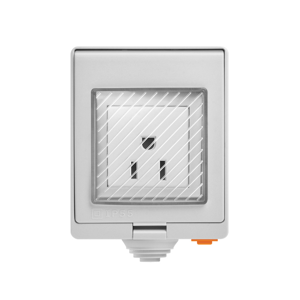 Itead Sonoff S55 Au версия 10a Wifi водонепроницаемый открытый разъем беспроводной приложение голосовой пульт дистанционного управления совместим с Alexa