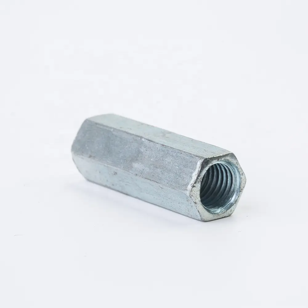 Hex connector nut connection nut galvanized extended Thick nut preferential price