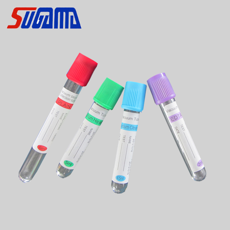 Vacuum blood collection tube / EDTA K2 K3 Tube from China factory