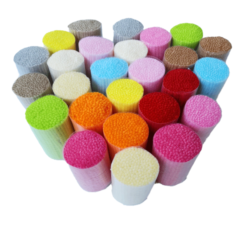Precut Assorted Colorful Bundles Cutter Rug DIY Latch Hook Yarn Handmade Craft Sewing Knitting Latch Hook Yarn