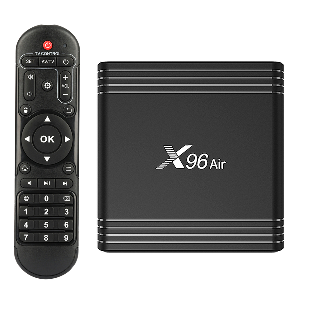 Высокое качество OEM X96 Air Amlogic S905X3 четырехъядерный Смарт ТВ-бокс ОЗУ 2 ГБ/4 Гб двойной Wi-Fi Android 9,0 ТВ-приставка