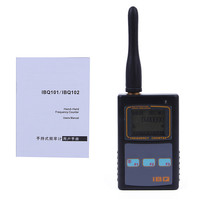 Новый портативный Портативный счетчик частоты IBQ102 широкий диапазон (10 Гц-2,6 ГГц)