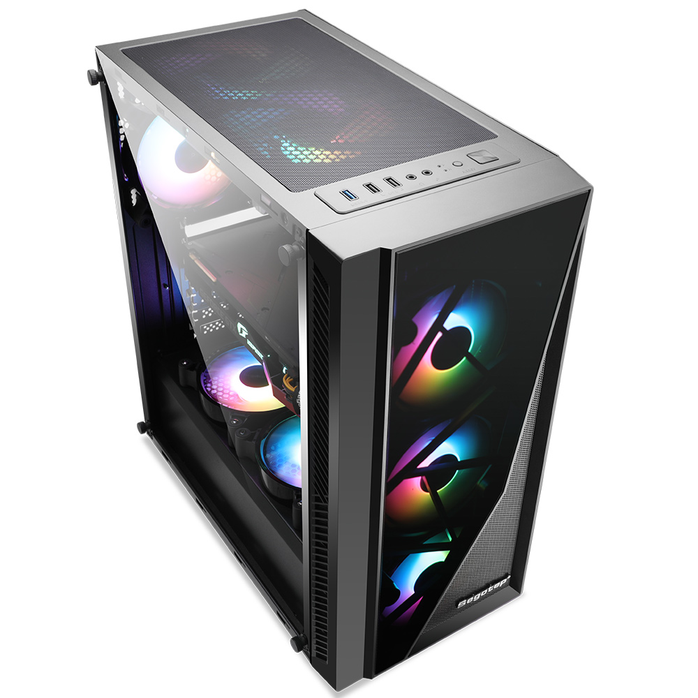 Алюминиевое дешевые бюджетный игровой ПК блок питания Atx Oem оборудования для компьютерного корпуса
