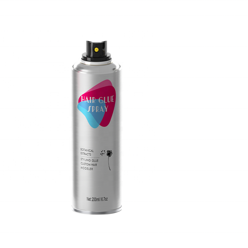 200ml quick drying shaping hair spray aerosol sprayhair styling gel spray lace glue