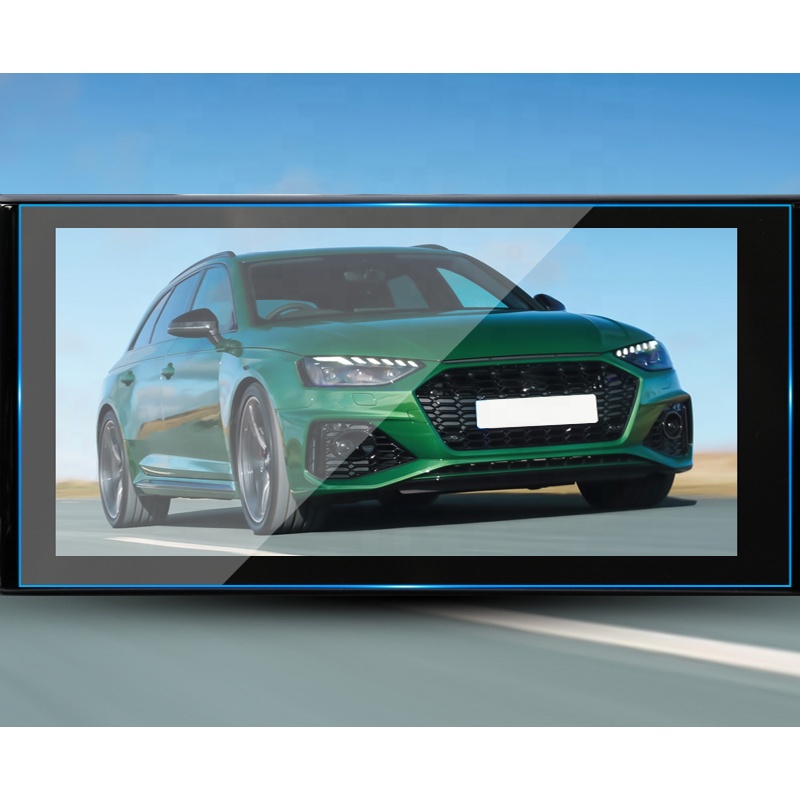 Закаленное стекло для сенсорного экрана 20-21 Audi RS4/S4 10,1 дюйма, аксессуары для навигационного инструмента, для салона автомобиля, защита от царапин