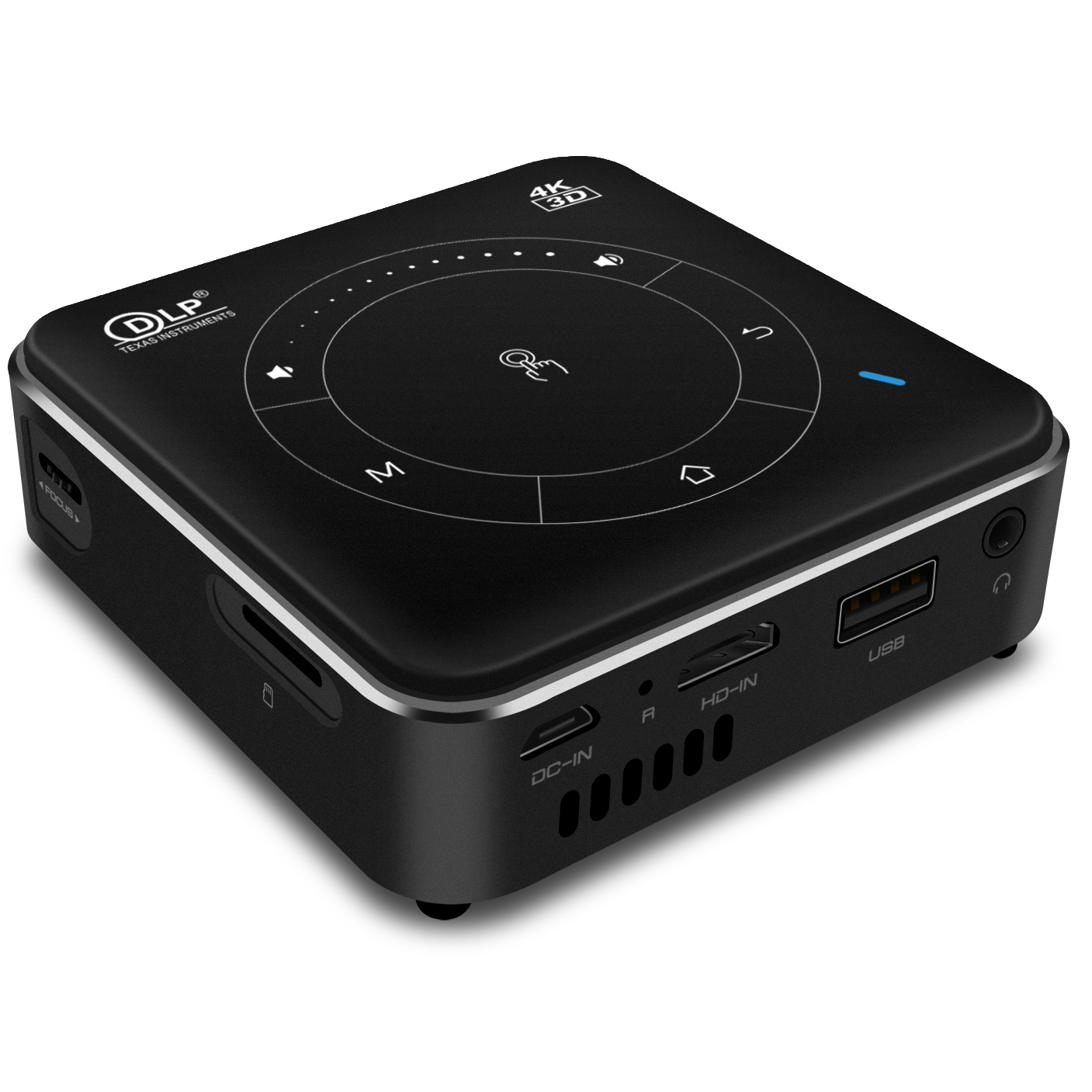 2020 мини DLP 3D 4K проектор с 5G Wifi Android 9,0 BT 5,0 LCD LED видео мини портативный проектор домашнего кинотеатра