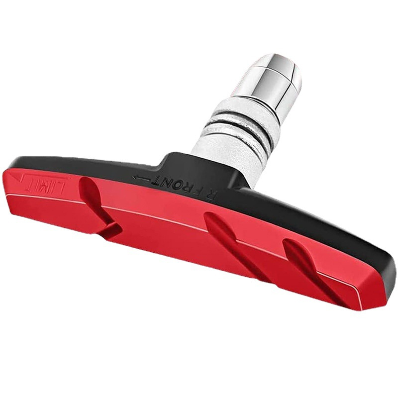 New V-shaped Silent Brake Pads Bmx Road Mountain Bike Silent And Durable V Brake Pads Bicycle Accessories