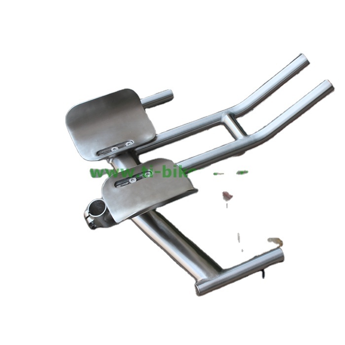 Titanium bicycle TT handle bar, XACD titanium TT bike Bar for road or mtb bicycles handle, China titanium TT bike Handle bar