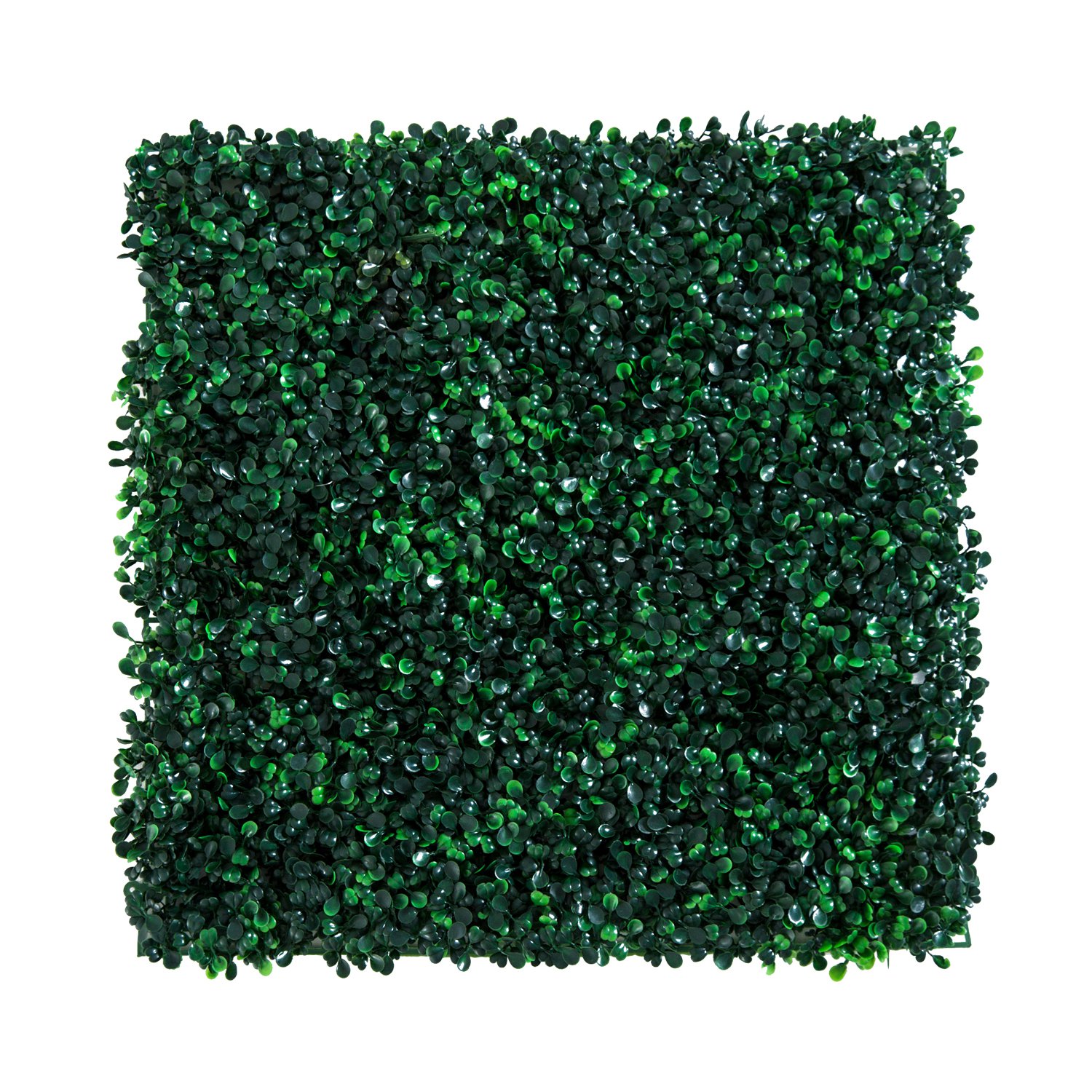 20"x 20" Artificial Boxwood Hedge Panels Environmental Faux Greenery Mat for Outdoor Wall Artificial Plant