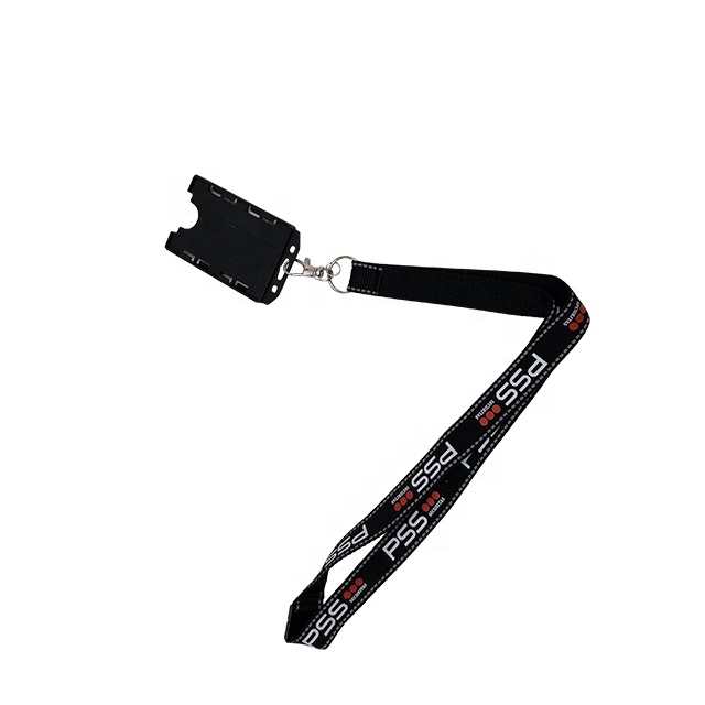 Cheap Price Retractable Key Tool Medal Badge Card Holder lanyard with Printing Logo