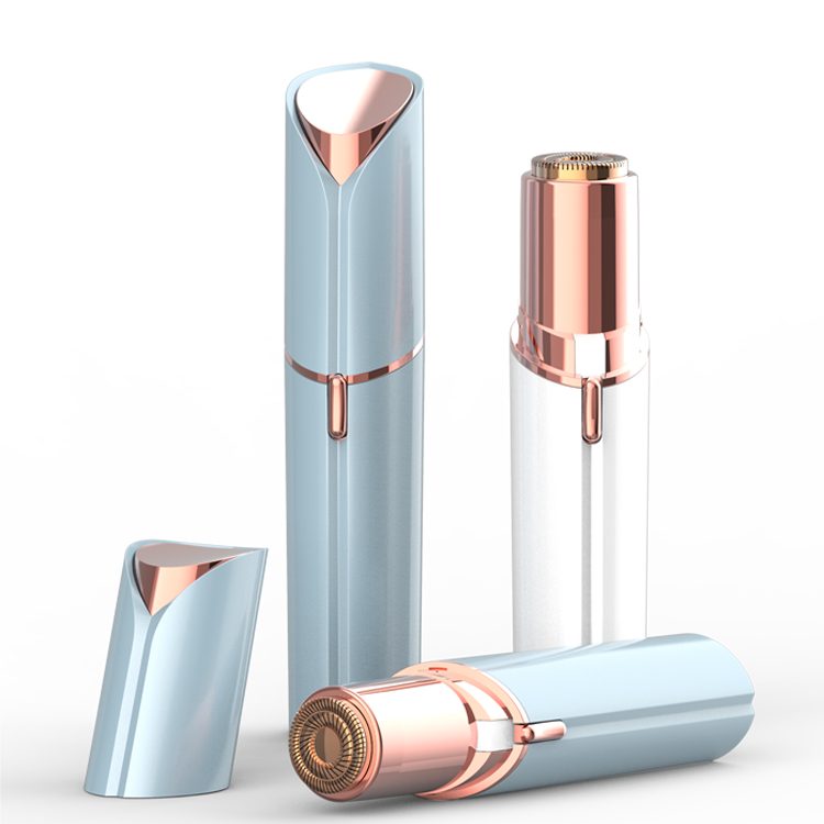 Женская бритва для лица, USB перезаряжаемое средство для удаления волос на лице, губная помада, эпилятор, портативное мини-удаление волос для женщин